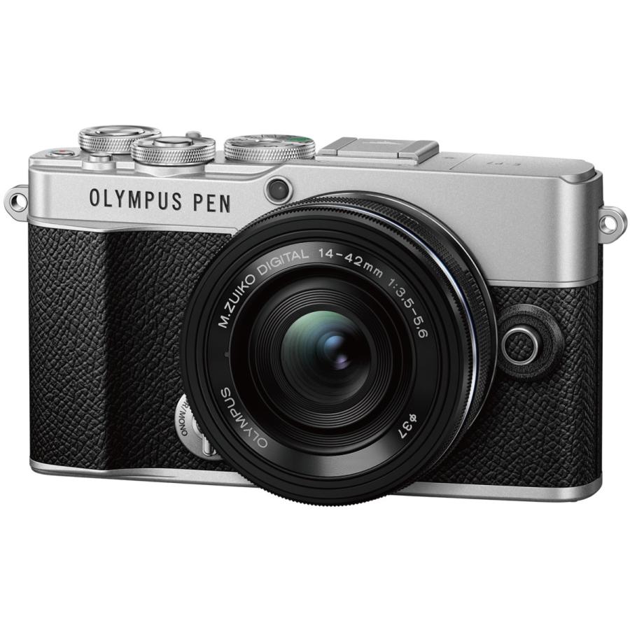 OLYMPUS PEN [新品]OLYMPUS オリンパス E-P7 14-42mm EZ レンズキット