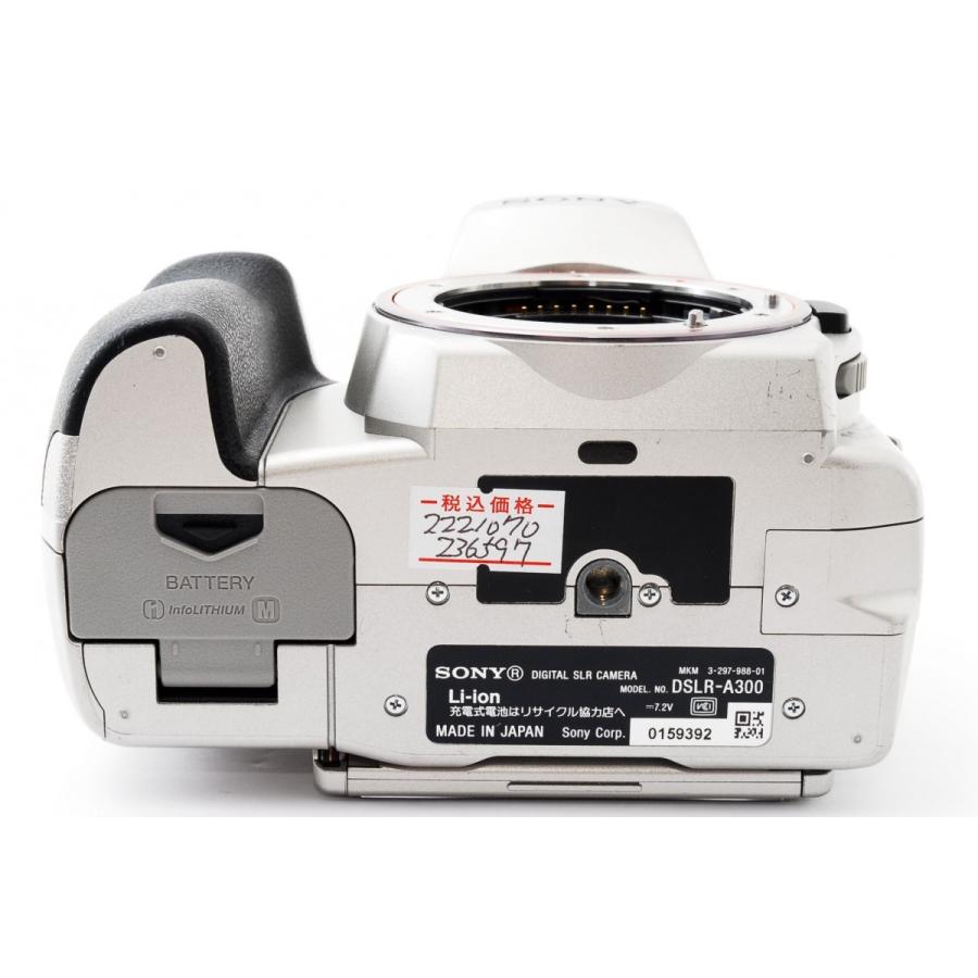 SONY（ソニー） α300 DSLR-A300 ゴールド 標準＆超望遠ダブルズーム