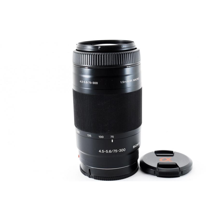 ✨️ SONY ソニー 75-300mm ✨️フード付き 超望遠レンズ 【美品】 美