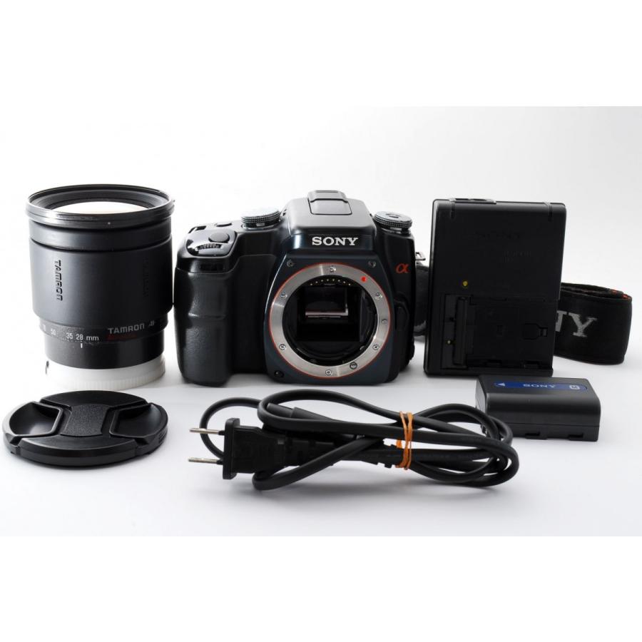 SONY（ソニー） α100 DSLR-A100 高倍率ズームレンズセット ブラック 美