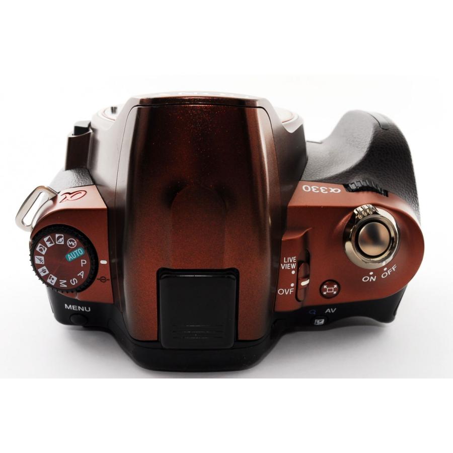 SONY（ソニー） α330 希少なブラウン 標準＆超望遠ダブルズームセット