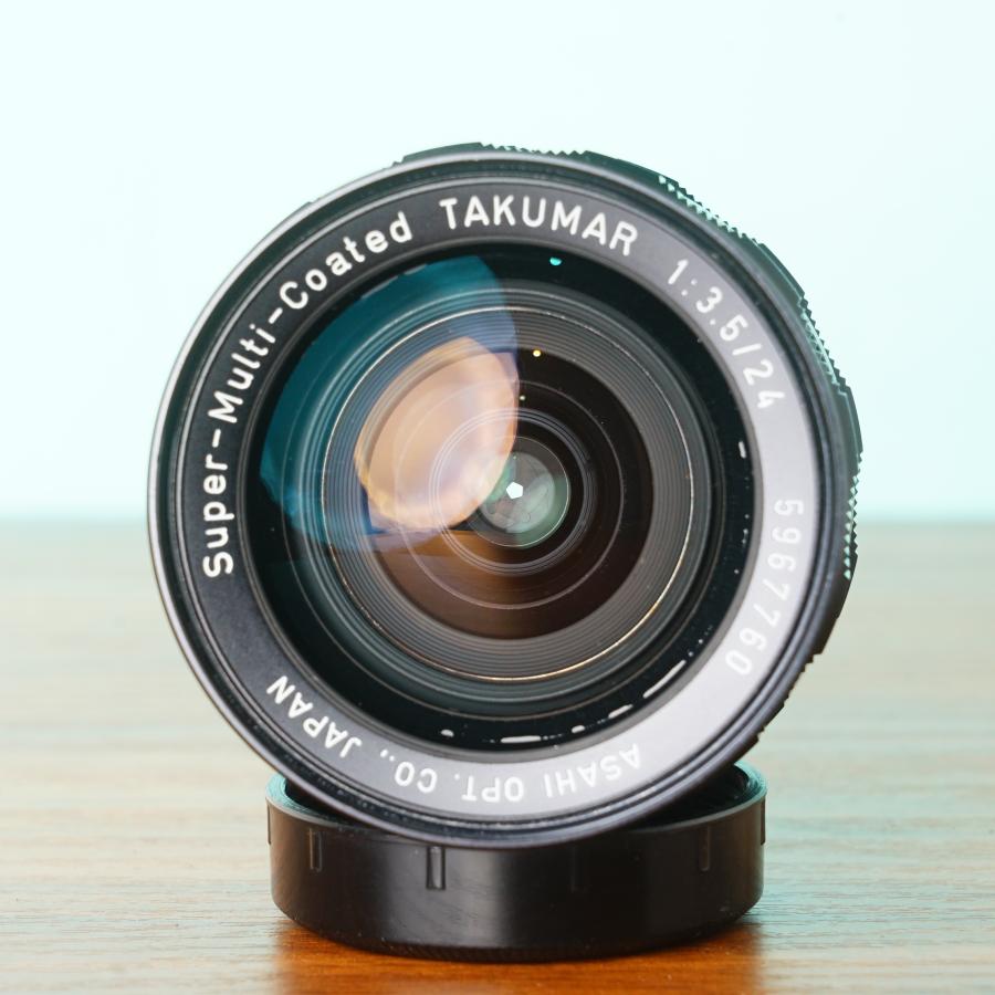 ペンタックス [美品] Super Multi Coated Takumar 24mm f3.5 広角 M42
