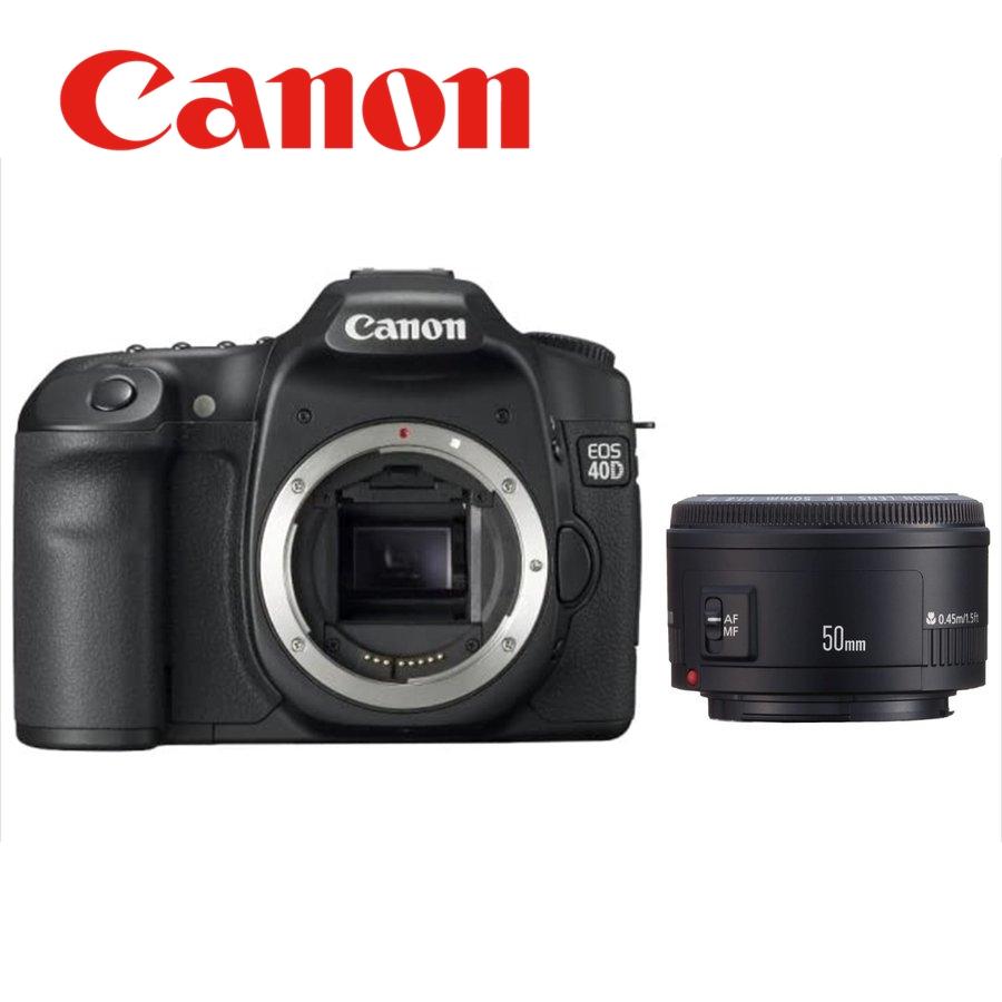 EOS キヤノン Canon 40D EF 50mm 1.8 II 単焦点 レンズセット デジタル