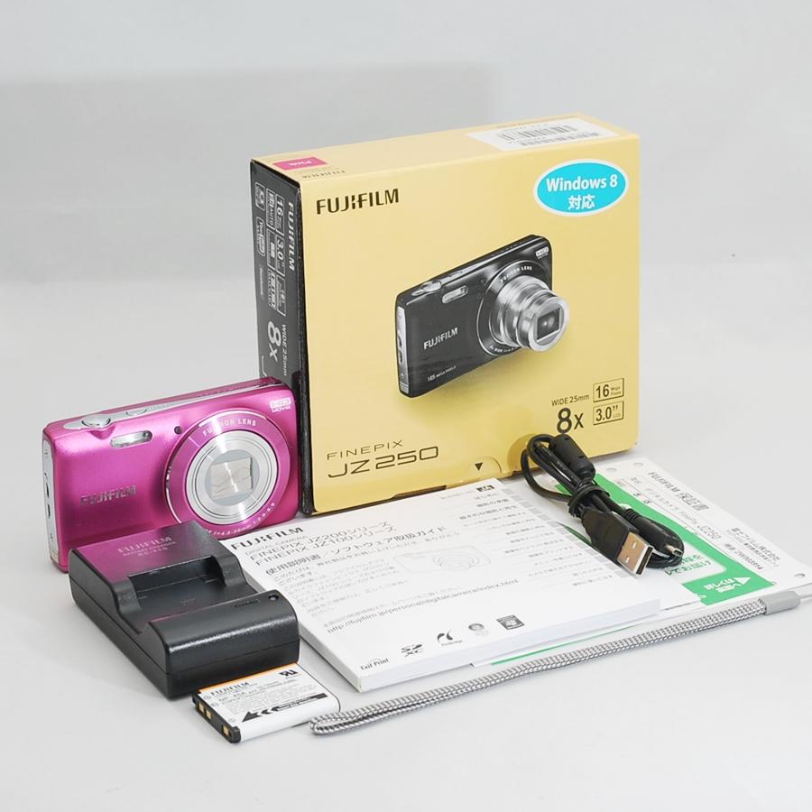 富士フイルム Xシステム FUJIFILM FinePix JZ250 ピンク 1600万画素