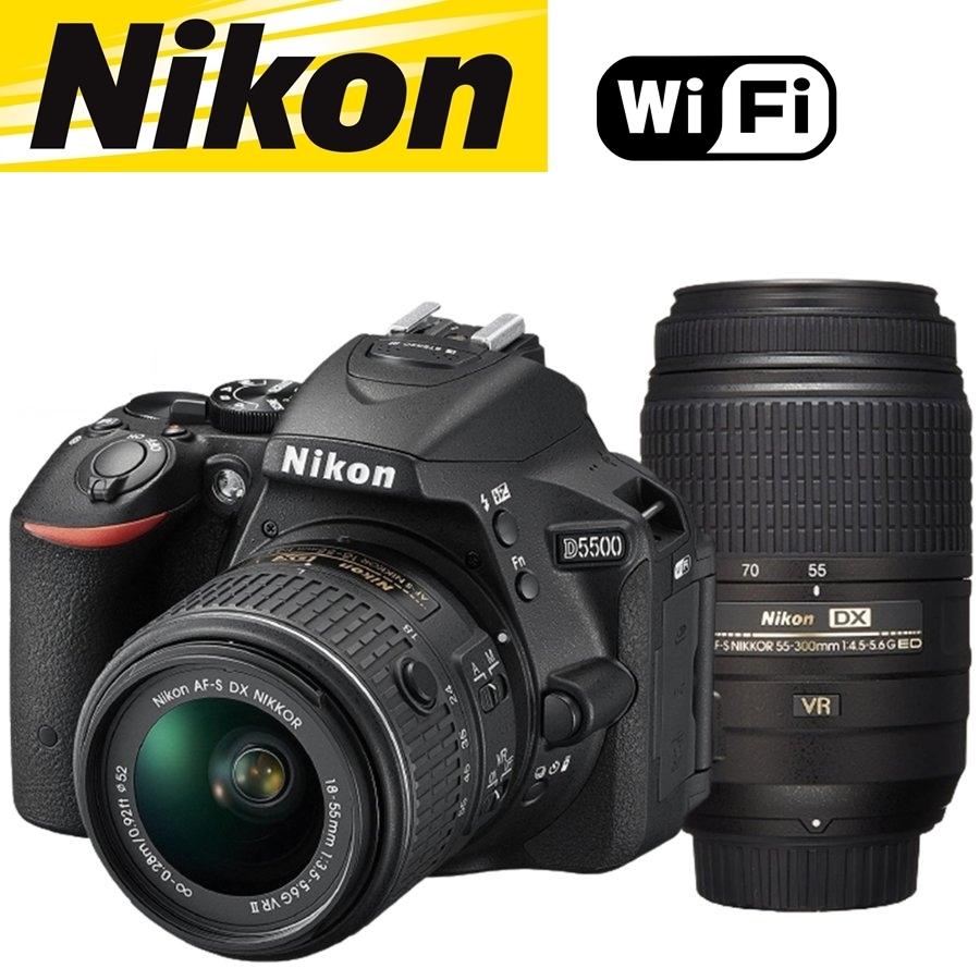 ニコン（Nikon） Nikon D5500 300mm ダブルレンズセット カメラ レンズ