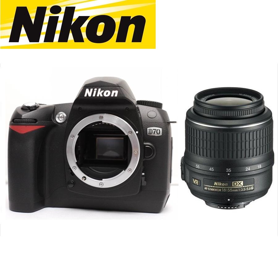 ニコンD ニコン Nikon D70 AF-S 18-55mm VR 標準 レンズセット 手振れ