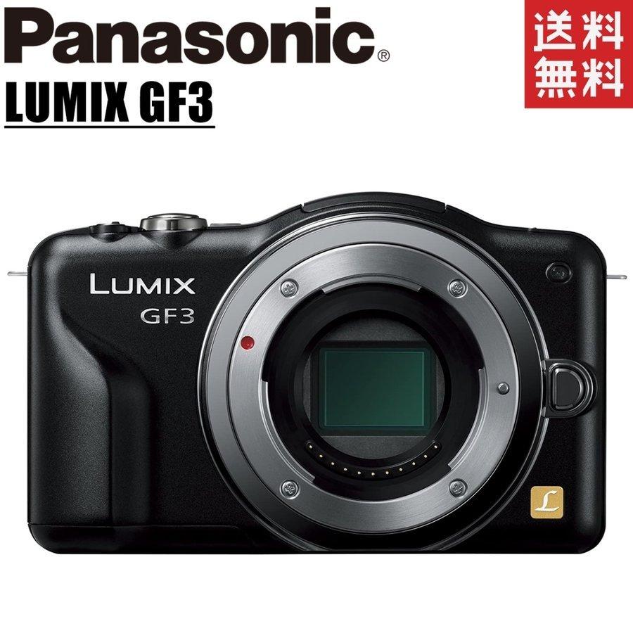LUMIX パナソニック Panasonic GF3 ボディ ブラック ミラーレス一眼