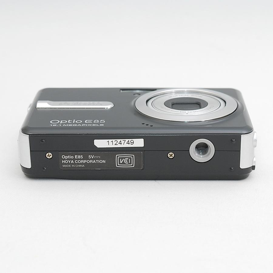 ペンタックス PENTAX Optio E85 ブラック 光学3倍ズーム 1210万画素