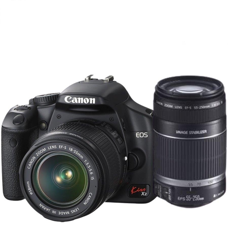 キヤノン（Canon） Canon EOS kiss X2 ダブルレンズセット デジタル