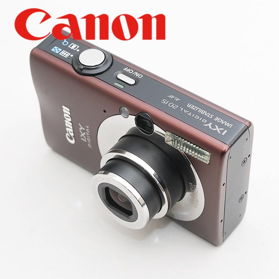 IXY キヤノン Canon DIGITAL 20 IS ブラウン ファインダー搭載 光学4倍