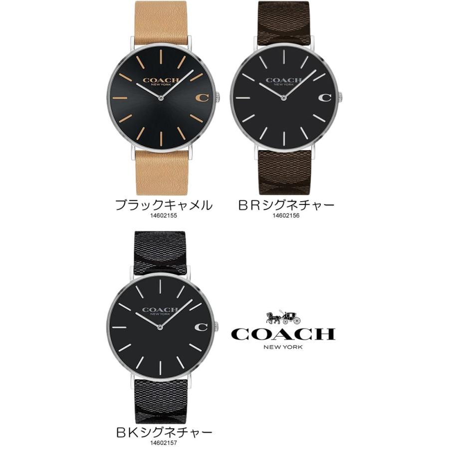 COACH（コーチ） 腕時計 メンズ 革ベルト レザー ウォッチ ブランド