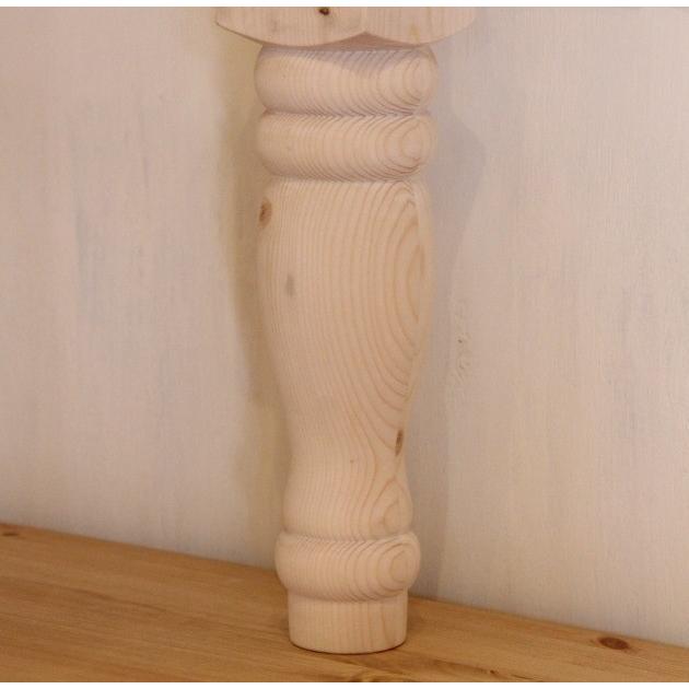 ロクロ脚 90角 H400mm】ローテーブル こたつ 机 デスク テーブル脚