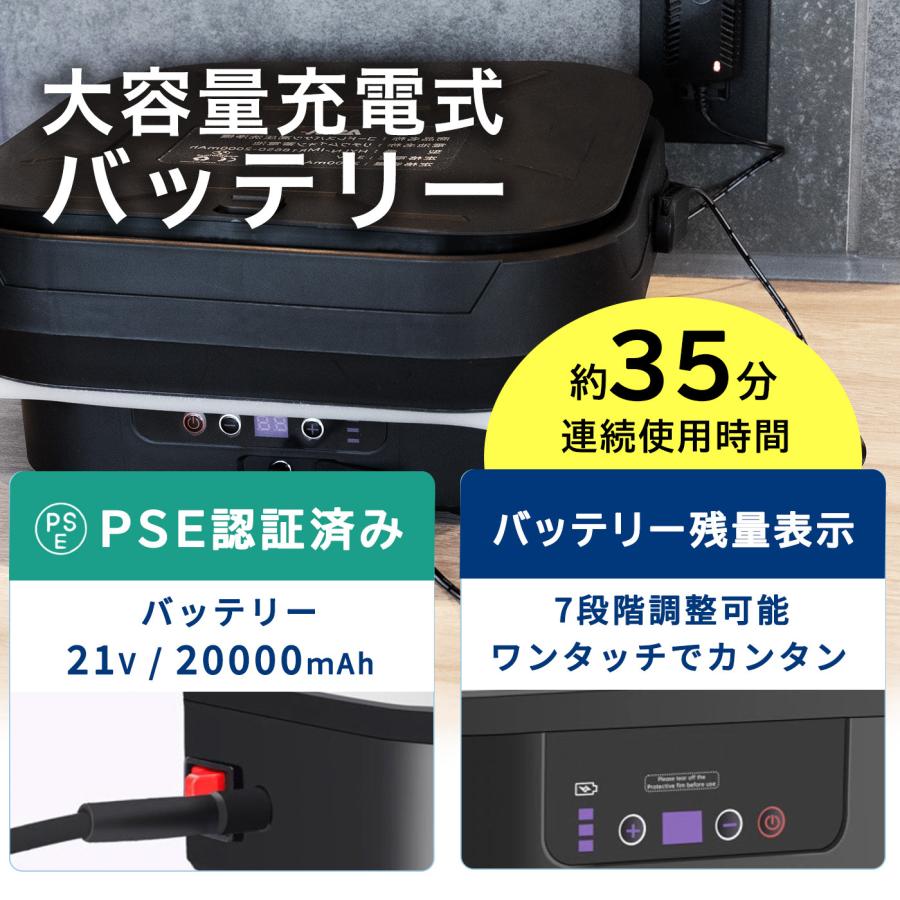 ASTA（アスタ） 高圧洗浄機 コードレス 洗車用 充電式 バッテリー式 大