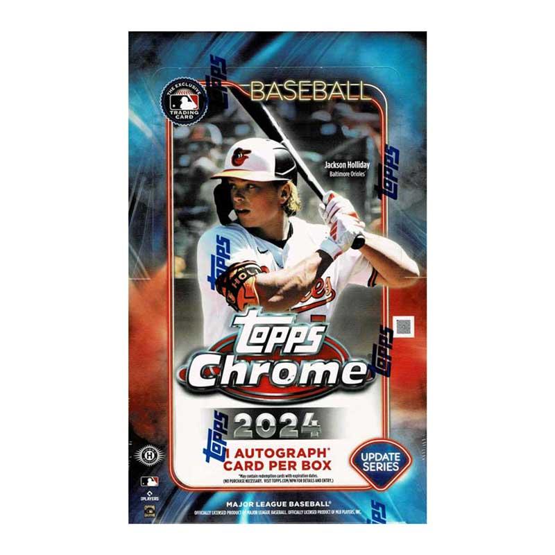 2024 Topps Chrome Update Series Baseball Hobby Box 開封。 - 野球