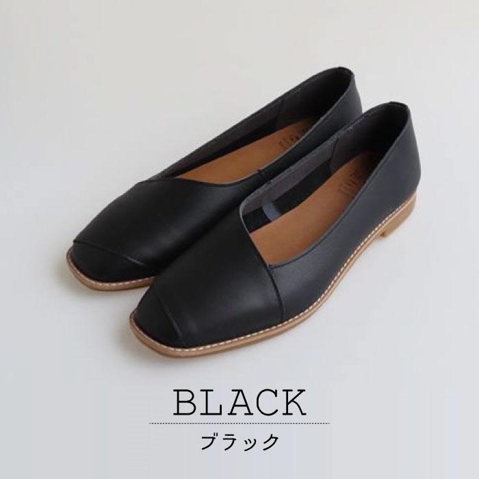 レシピ Recipe フラットシューズ 靴 レディース 大人 本革 レザー