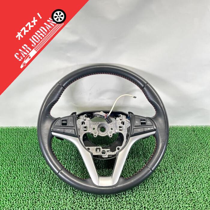 スペーシアカスタム MK53S【ステアリング ハンドル レザー】パドル