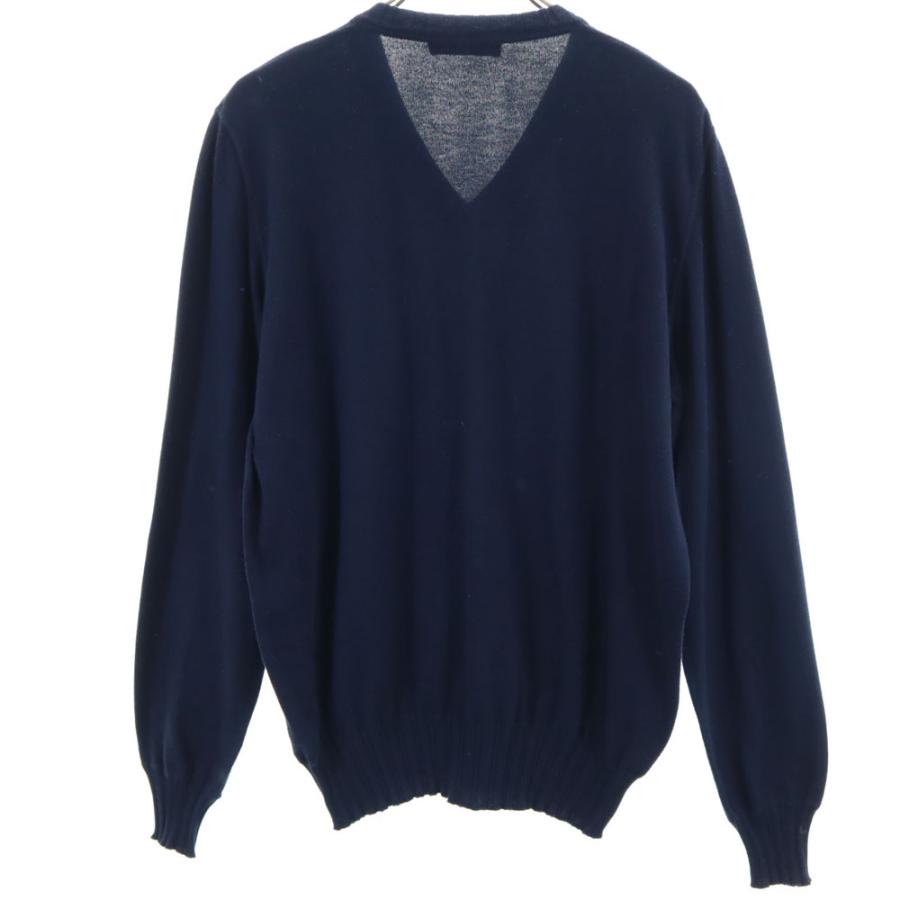 Loro Piana（ロロピアーナ） イタリア製 長袖 Vネック セーター 50