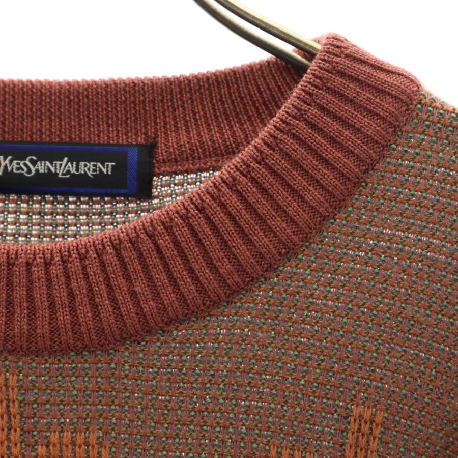 Yves Saint Laurent（イヴ・サンローラン） 90s オールド 総柄 長袖