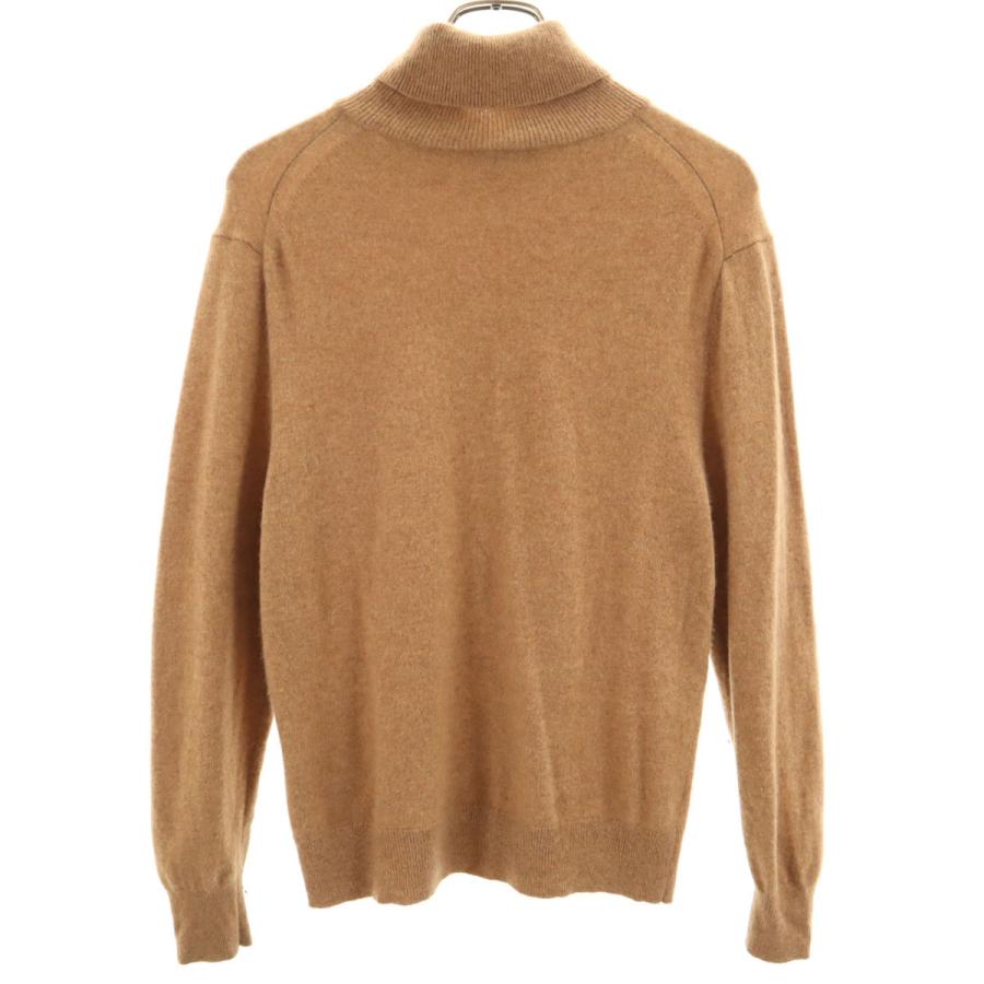 ユニクロ（UNIQLO） カシミヤ100% 長袖 タートルネック セーター L