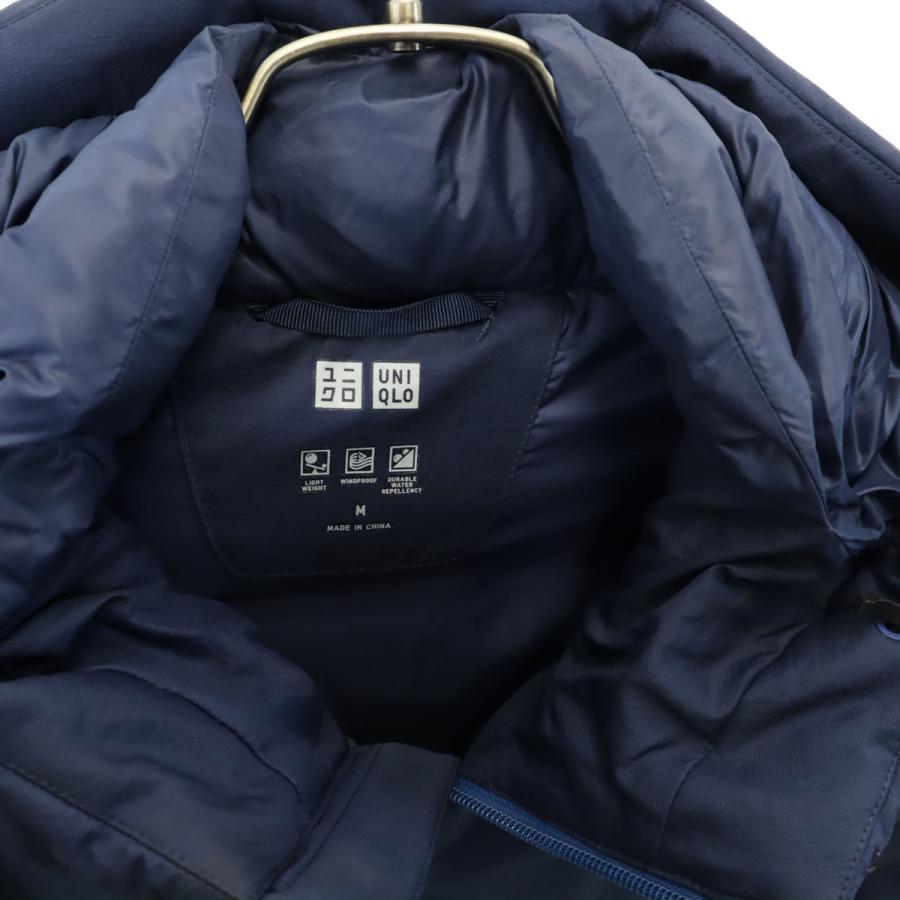 ユニクロ（UNIQLO） シームレス ダウンジャケット M ネイビー メンズ