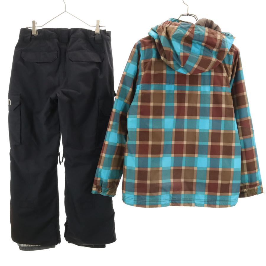 BURTON（バートン） チェック柄 スノーボード ウェア 上下セットアップ