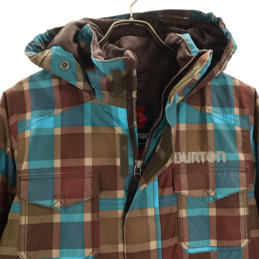 BURTON（バートン） チェック柄 スノーボード ウェア 上下セットアップ