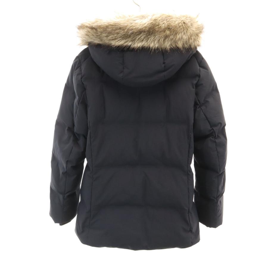 ユニクロ（UNIQLO） シームレス ダウンパーカー L ネイビー レディース