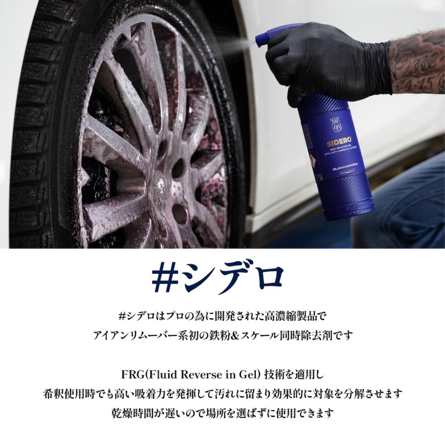 Labocosmetica SIDERO シデロ ラボコスメティカ ラボコス 洗車 鉄粉
