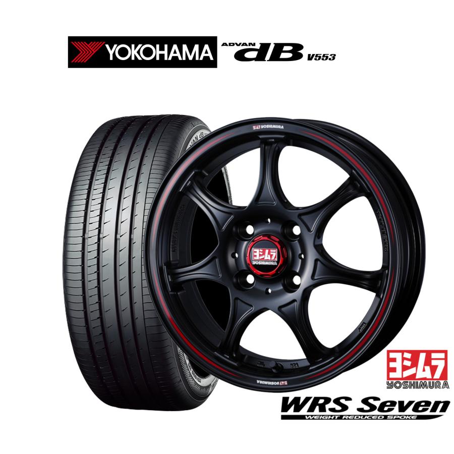 サマータイヤ ホイール4本セット YOSHIMURA ヨシムラ WRS Seven(WRS7