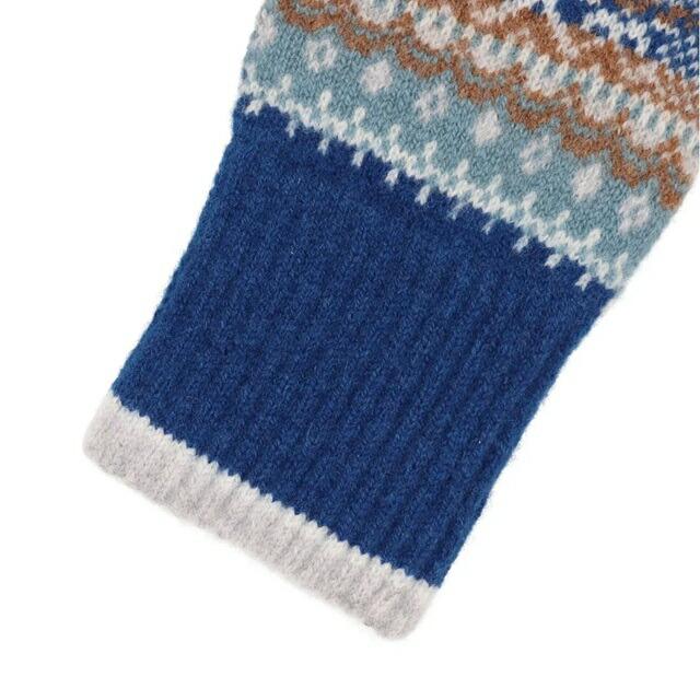 ERIBE エリベ レディース 手袋 グローブ ノルディック メリノウール