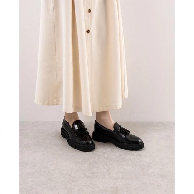 Luca Grossi ルカグロッシ レディース シューズ メダリオン タッセル