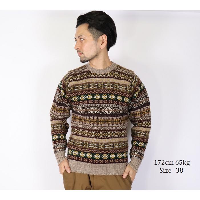 Jamieson's of Shetland ジャミーソンズ JAMIESON'S フェアアイル柄