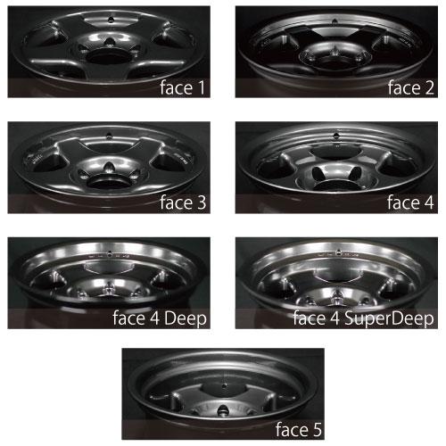 ホイール新品 1本のみ ブラッドレー BRADLEY V FACE4 ガンメタ 16