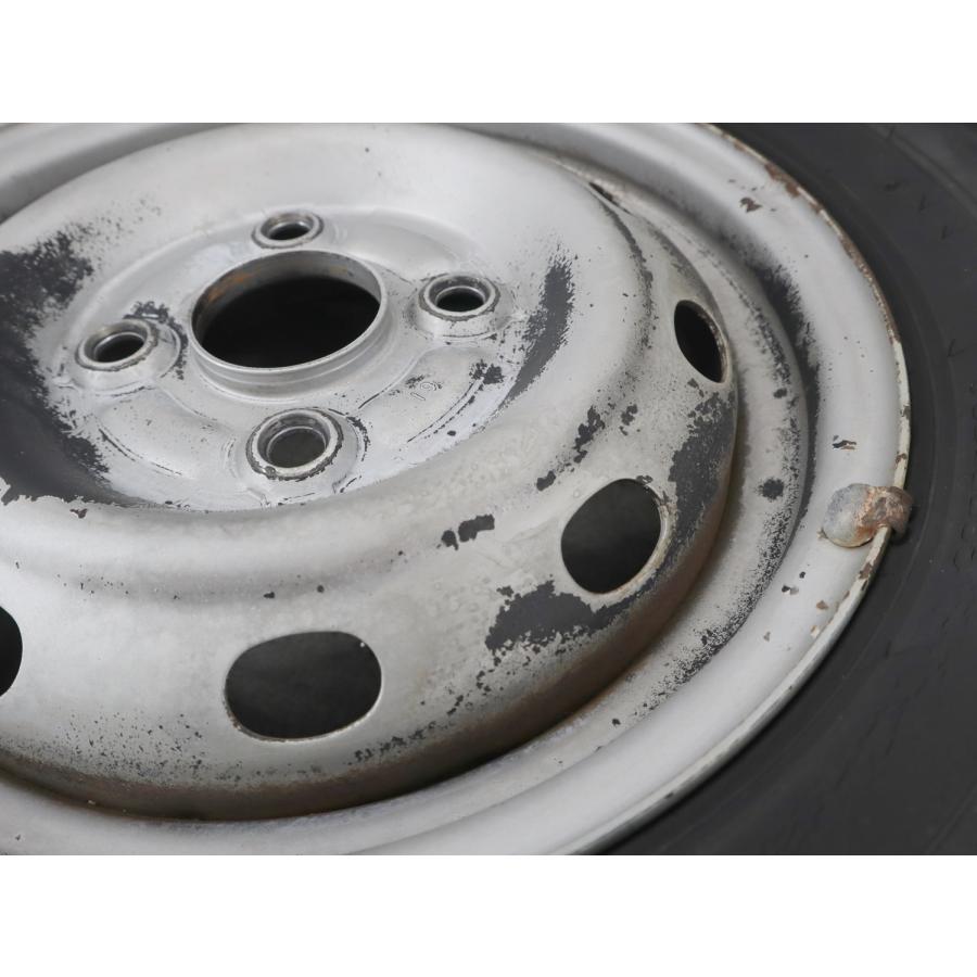 ダイハツ ハイゼット トラック S210P 純正 スチール ホイール 4本