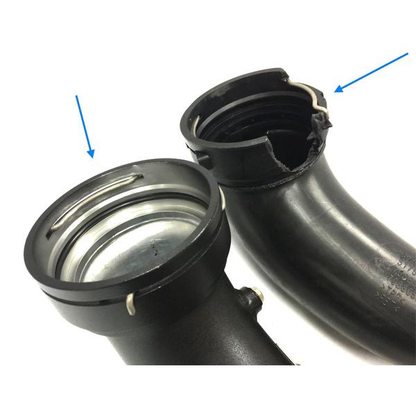 BMW M135i(F20用)チャージパイプ＆ブーストパイプセット/ブラック