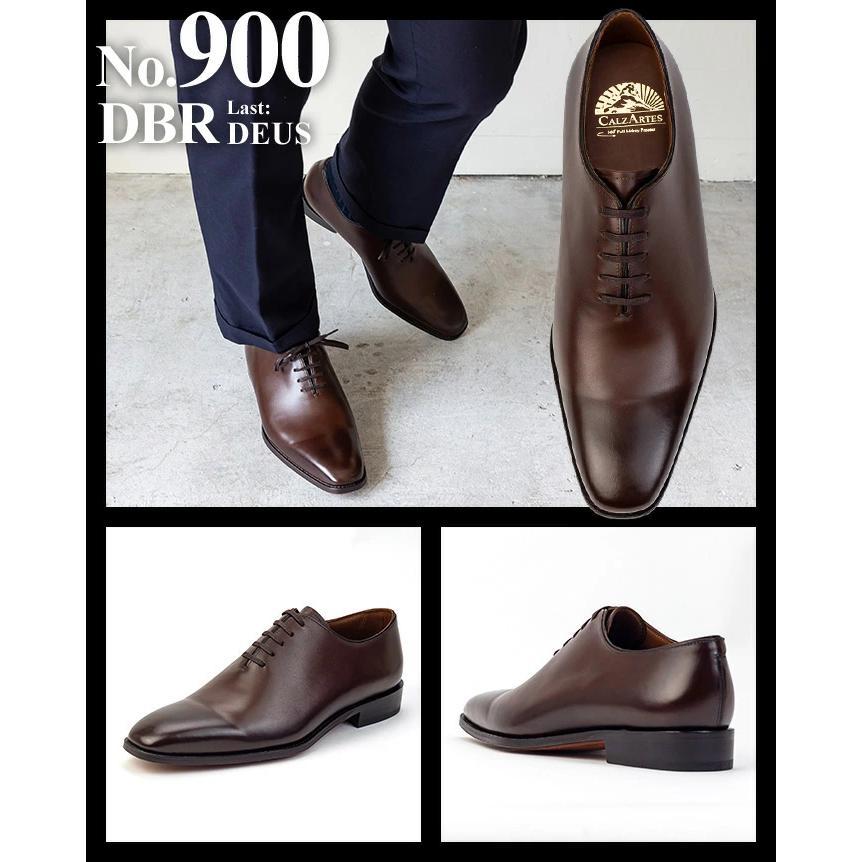 マッケイ製法 革靴 CALZARTES メンズ 紳士靴 ストレートチップ ホール