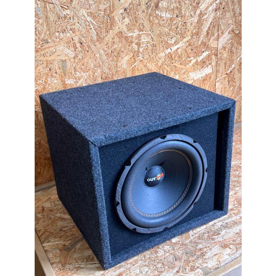 BOMBER サブウーファー10インチ ウーハーボックス付き スピーカー用