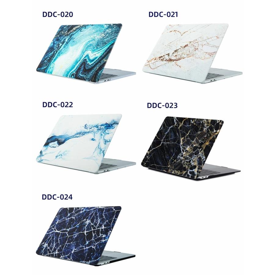 macbook air 13.3インチ A1932 A2179 ケース 大理石柄 綺麗 カラフル