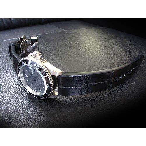 EARNEST：ハンドメイド時計バンド【極厚フラットDバックル仕様/マット