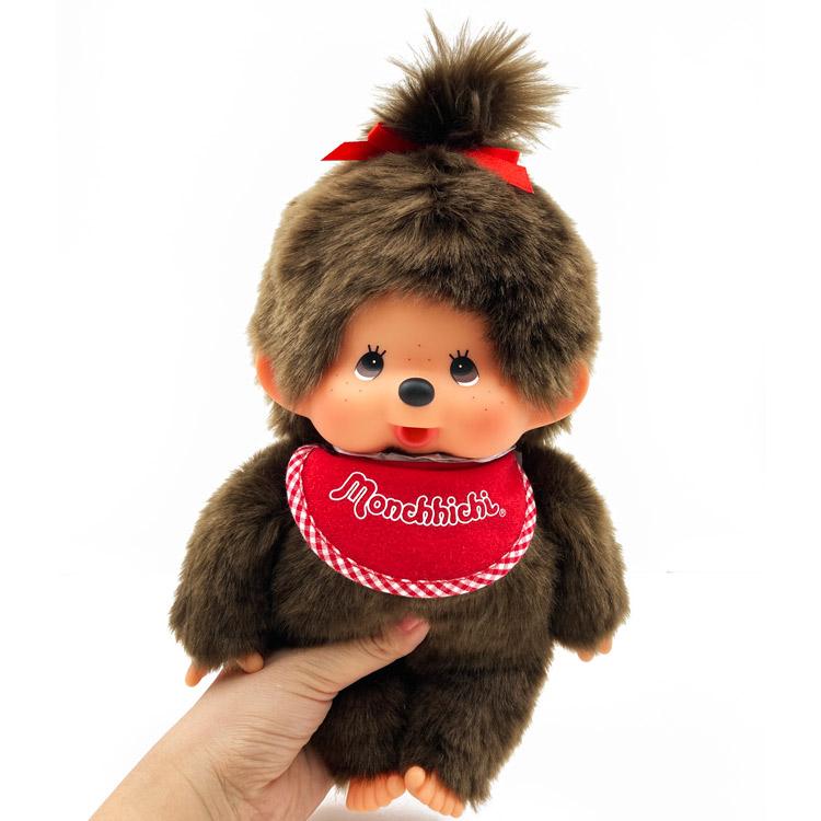 モンチッチ プレミアムスタンダード M ブラウン 女の子 ぬいぐるみ