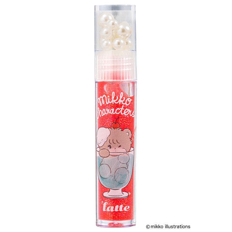 mikko illustrations リップグロス ラテ さくらんぼの香り 158362