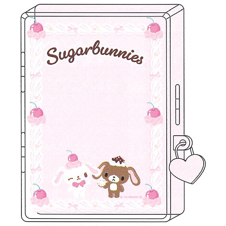 シュガーバニーズ 鍵付きケース&メモセット 034553 Y2K 第3弾 ホイップ