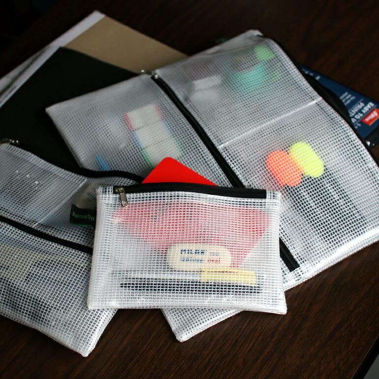 ポーチ マルチ クリア ビニール A4 ドイツ ガジェット