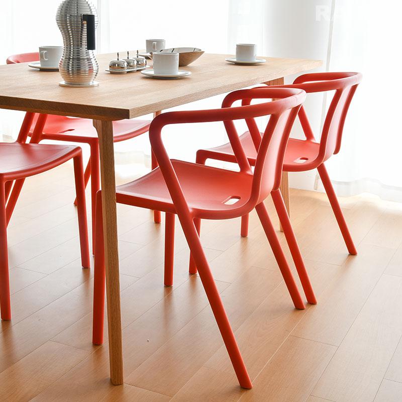 MAGIS（マジス） エアアームチェア スタッキングアームチェア オレンジ