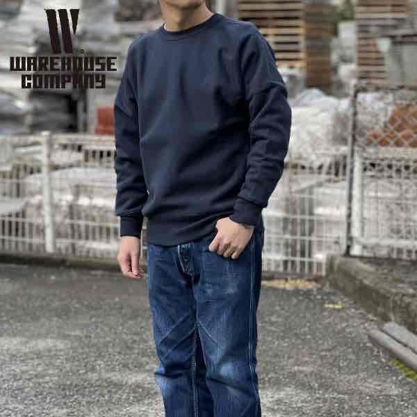 WAREHOUSE（ウエアハウス） Lot 483 無地 リバースウィーブ スウェット