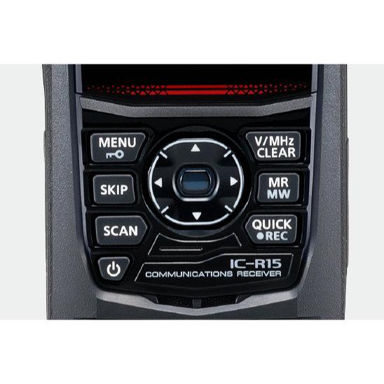 ICOM（アイコム） IC-R15 受信改造済 広帯域ハンディレシーバー 108