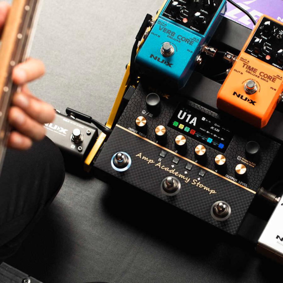 NUX ニューエックス Amp Academy Stomp アンプモデラー マルチ