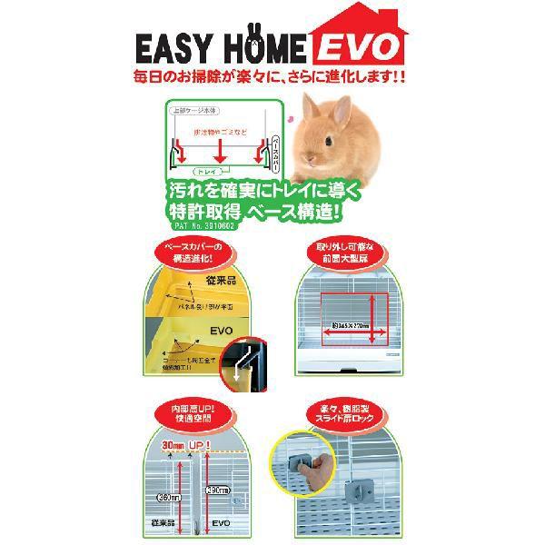 イージーホーム うさぎケージ 三晃商会 イージーホーム・エボ60 BK