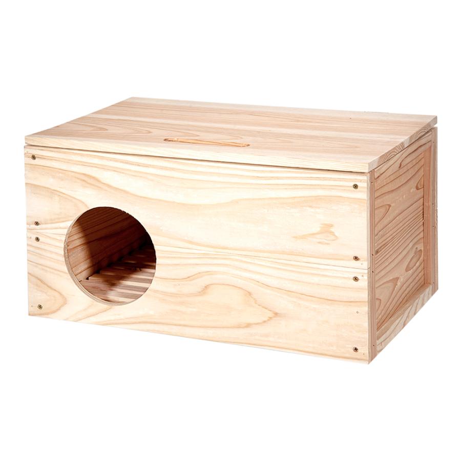 Leaf Corp 小動物 チンチラ モルモット 木製ハウス : チャーム charm