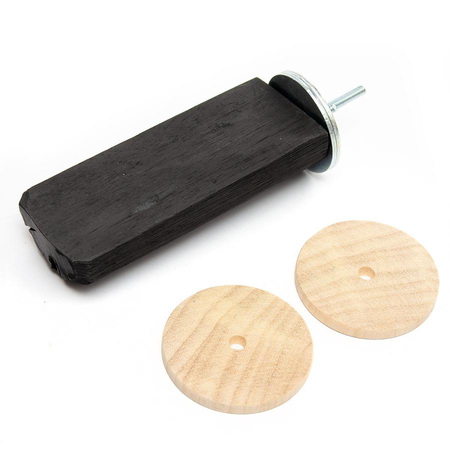 Leaf Corp 小鳥の爪とぎ用 国産 備長炭のとまり木 フラットタイプ